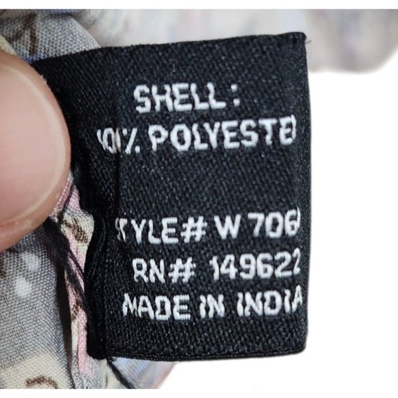 Walter Baker Women's Adriana Long Sleeve Floral Dress Boho style Size  10 - Picture 9 of 12